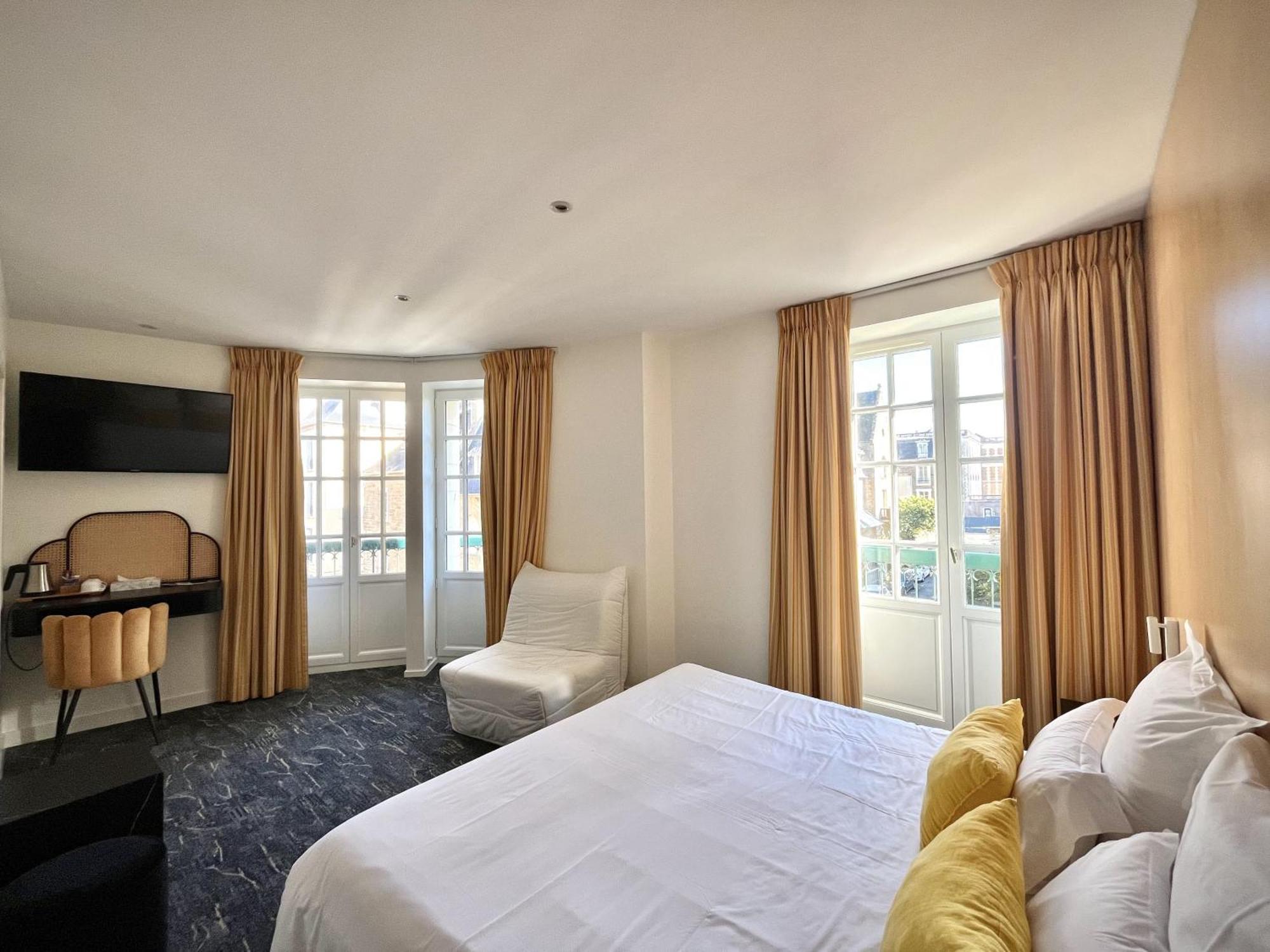 Hotel Balmoral Dinard Exterior foto